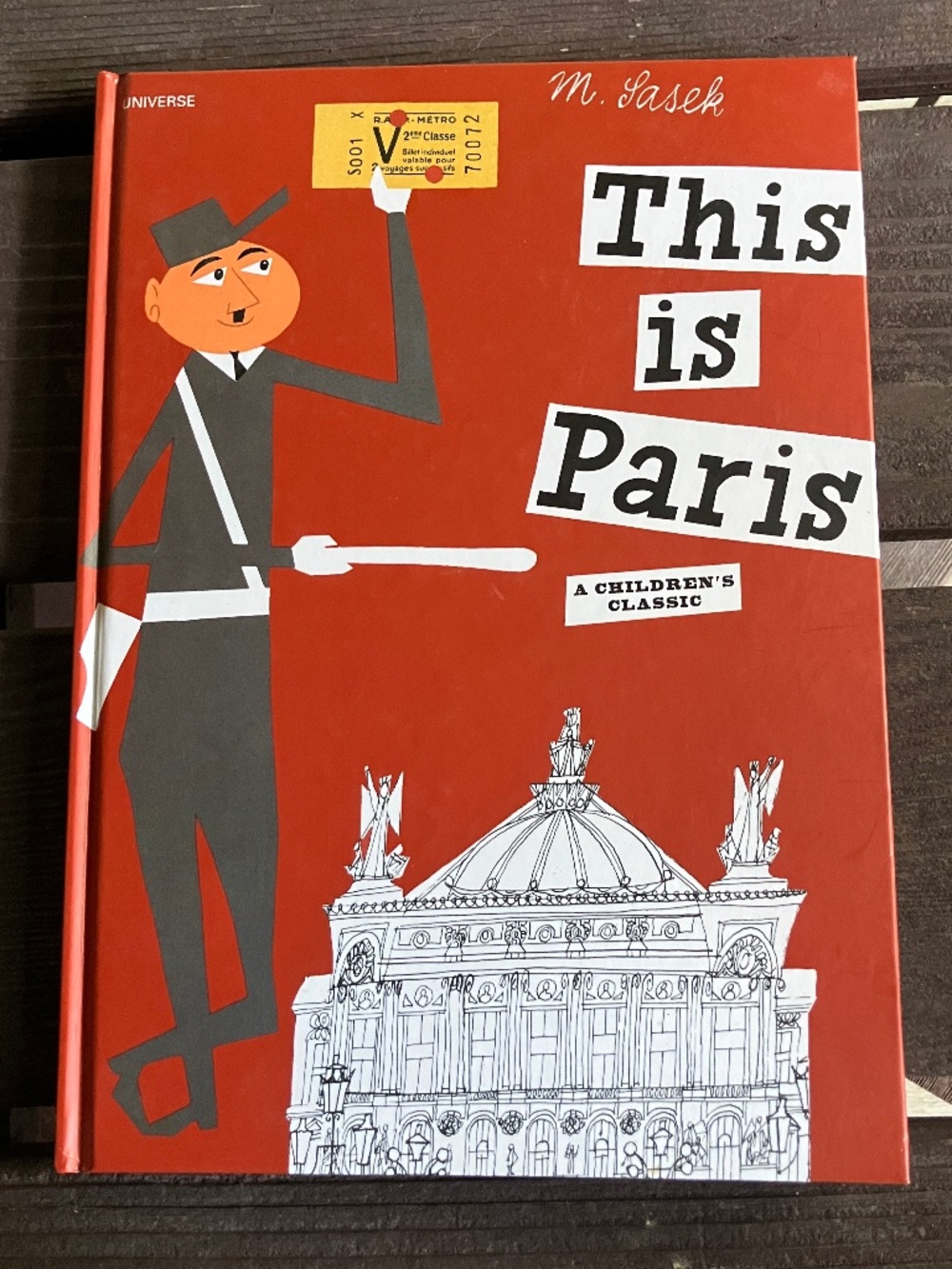 This Is Paris by M. Sasek Hardcover Children’s Classic Travel Book Universe